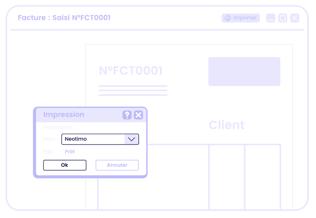 Sélection des factures